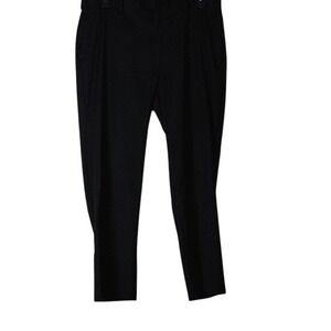 Perry Ellis America Mens Black‎ Dress Pants Flat Front 38 Business Casual Work